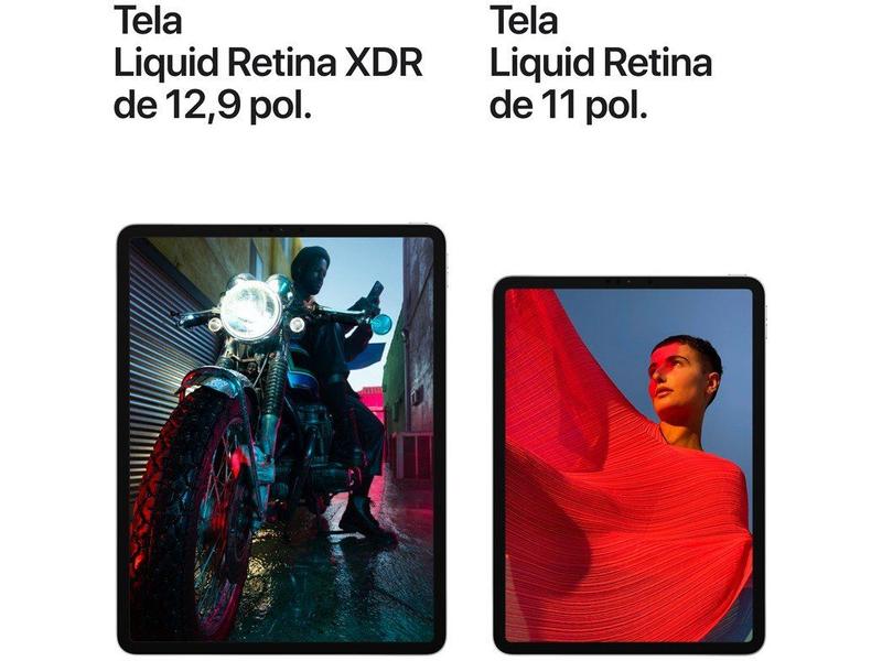 iPad Pro 11” Apple M1 Wi-Fi 128GB - Cinza-espacial - Apple iPad